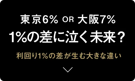 1%の差に泣く未来？